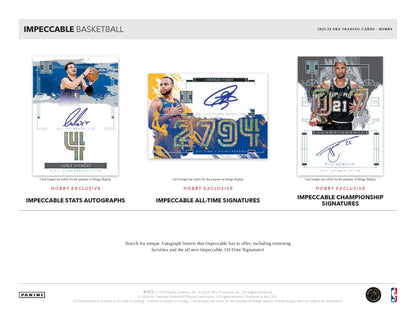 2023-24 Panini IMPECCABLE Basketball Hobby Box