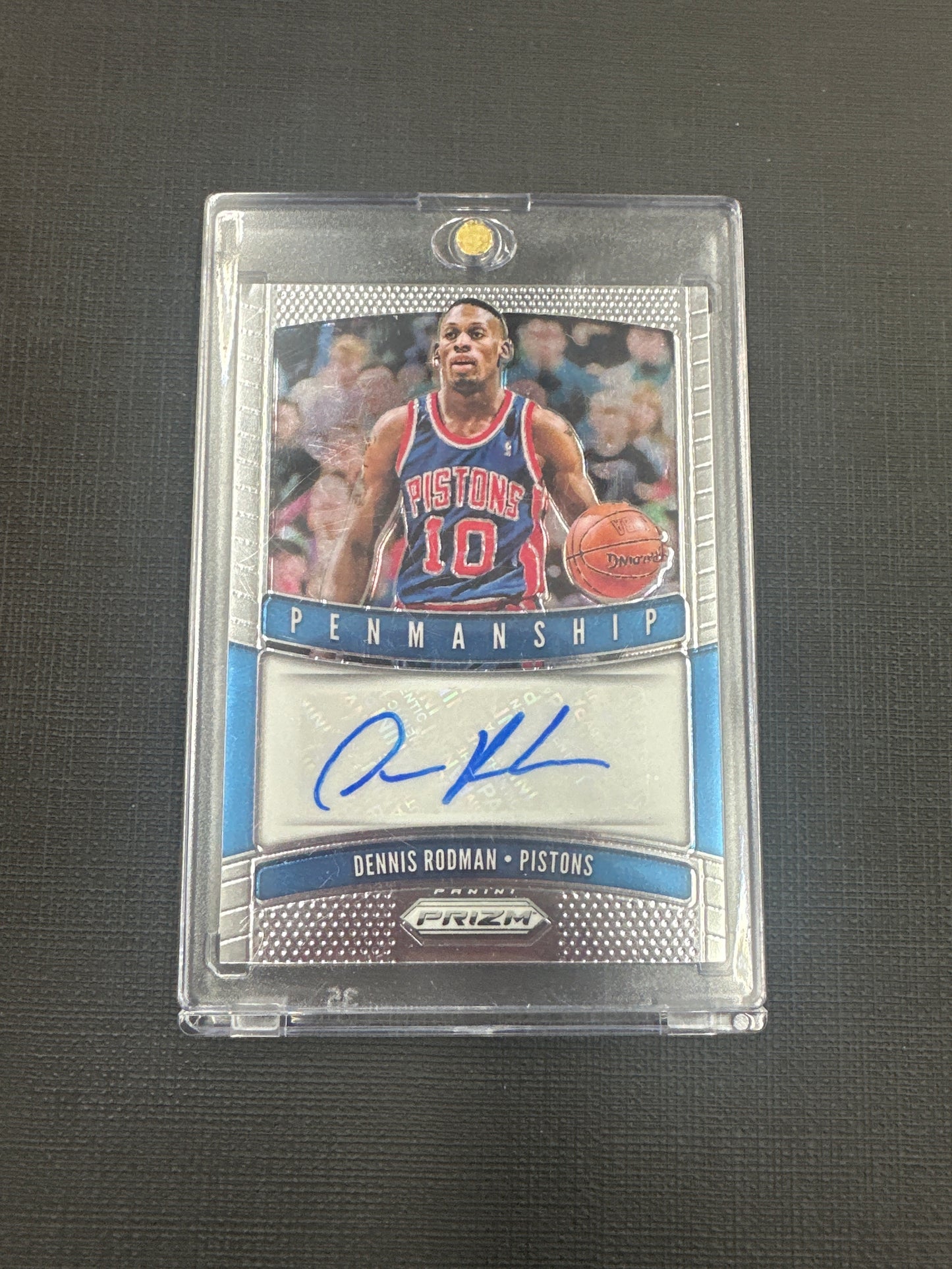 2019-20 Panini Prizm Dennis Rodman - Penmanship Autos #PM-DRM