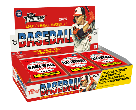 2025 Topps Heritage Baseball Hobby Box