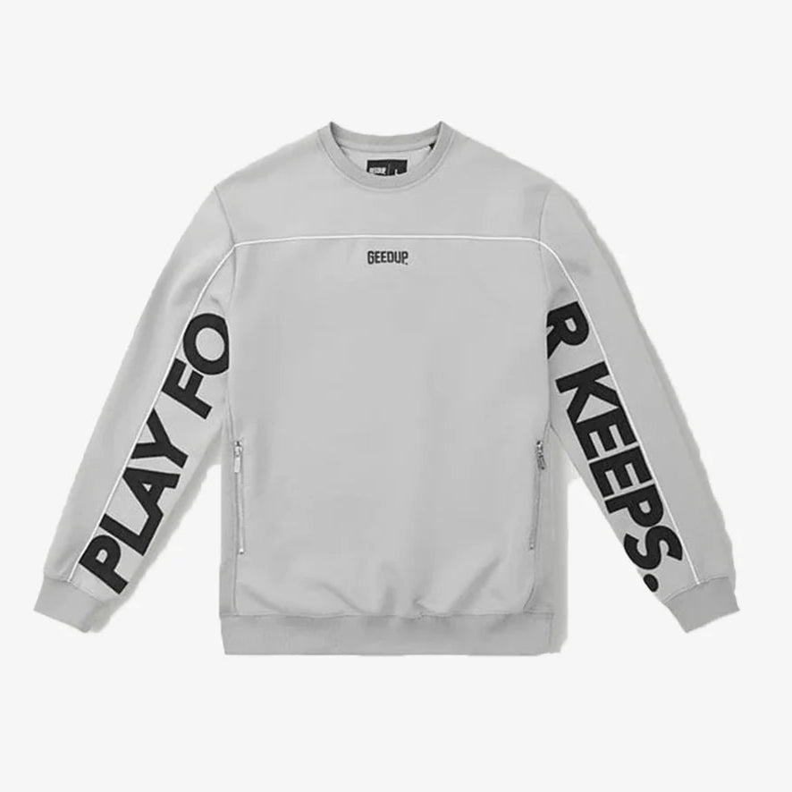 Play For Keeps Crewneck Grey/Black