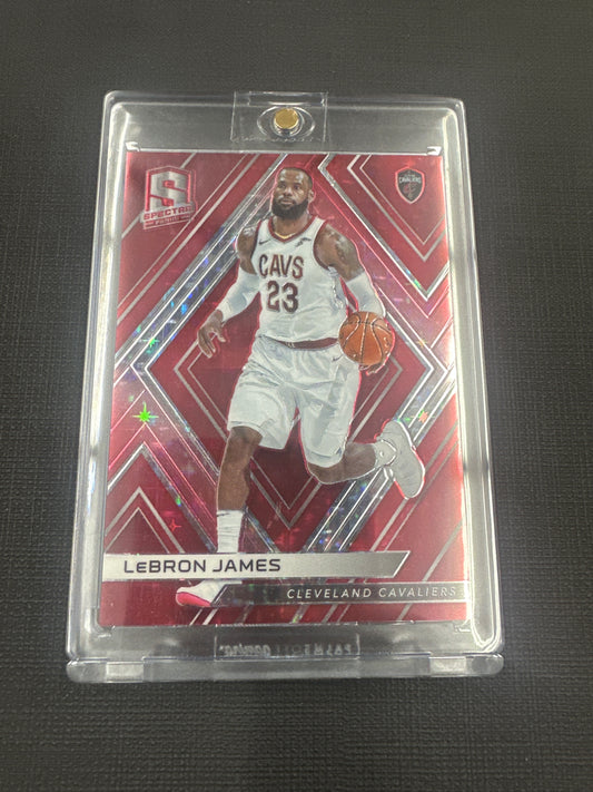 2017-18 Panini Spectra LeBron James - Red /75 #33