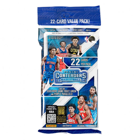 2023-24 Panini CONTENDERS Basketball Value Fat Pack (1 Pack)