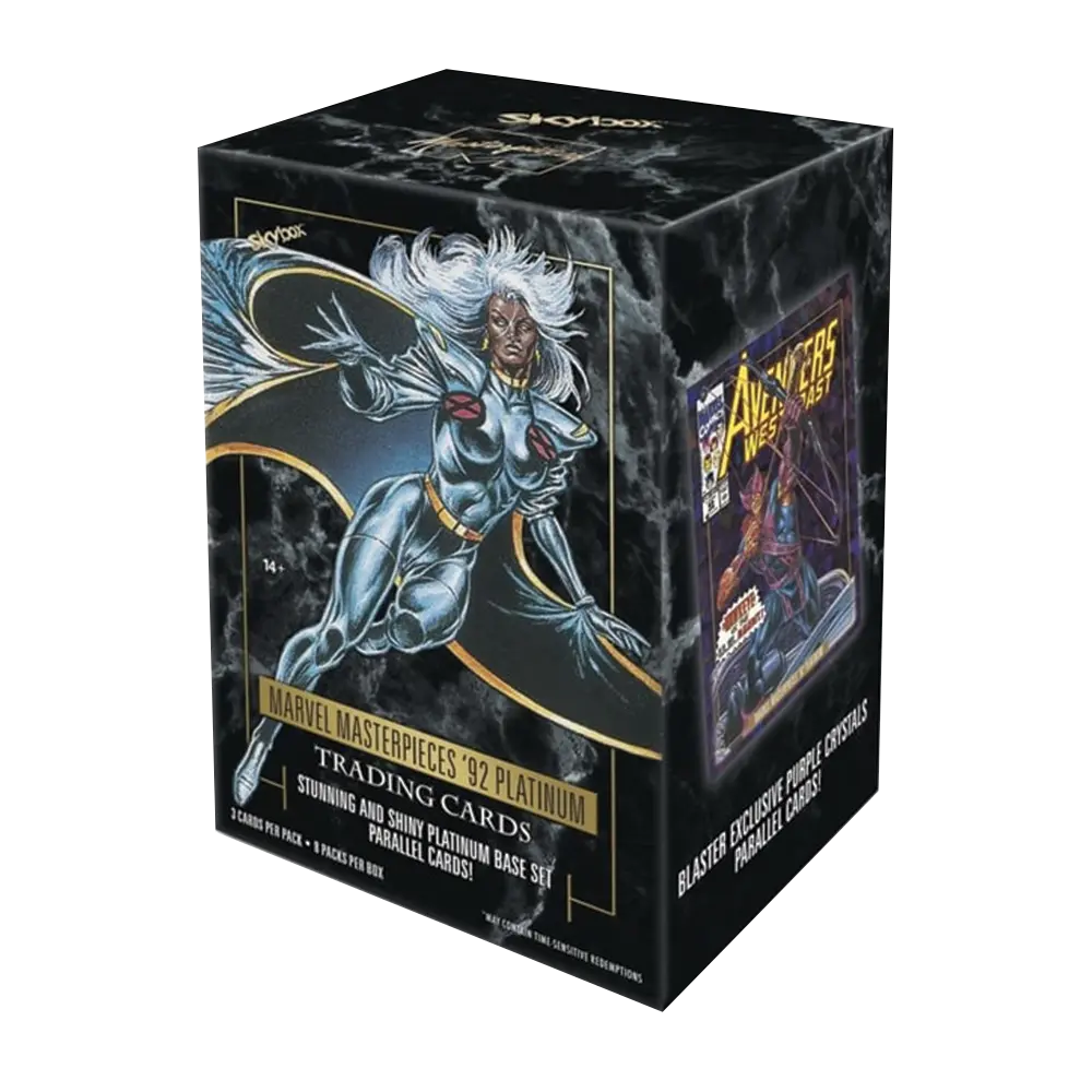 2024 Upper Deck Marvel Masterpieces '92 Platinum 8-Pack Blaster Box