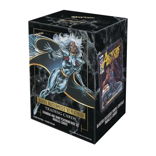 2024 Upper Deck Marvel Masterpieces '92 Platinum 8-Pack Blaster Box