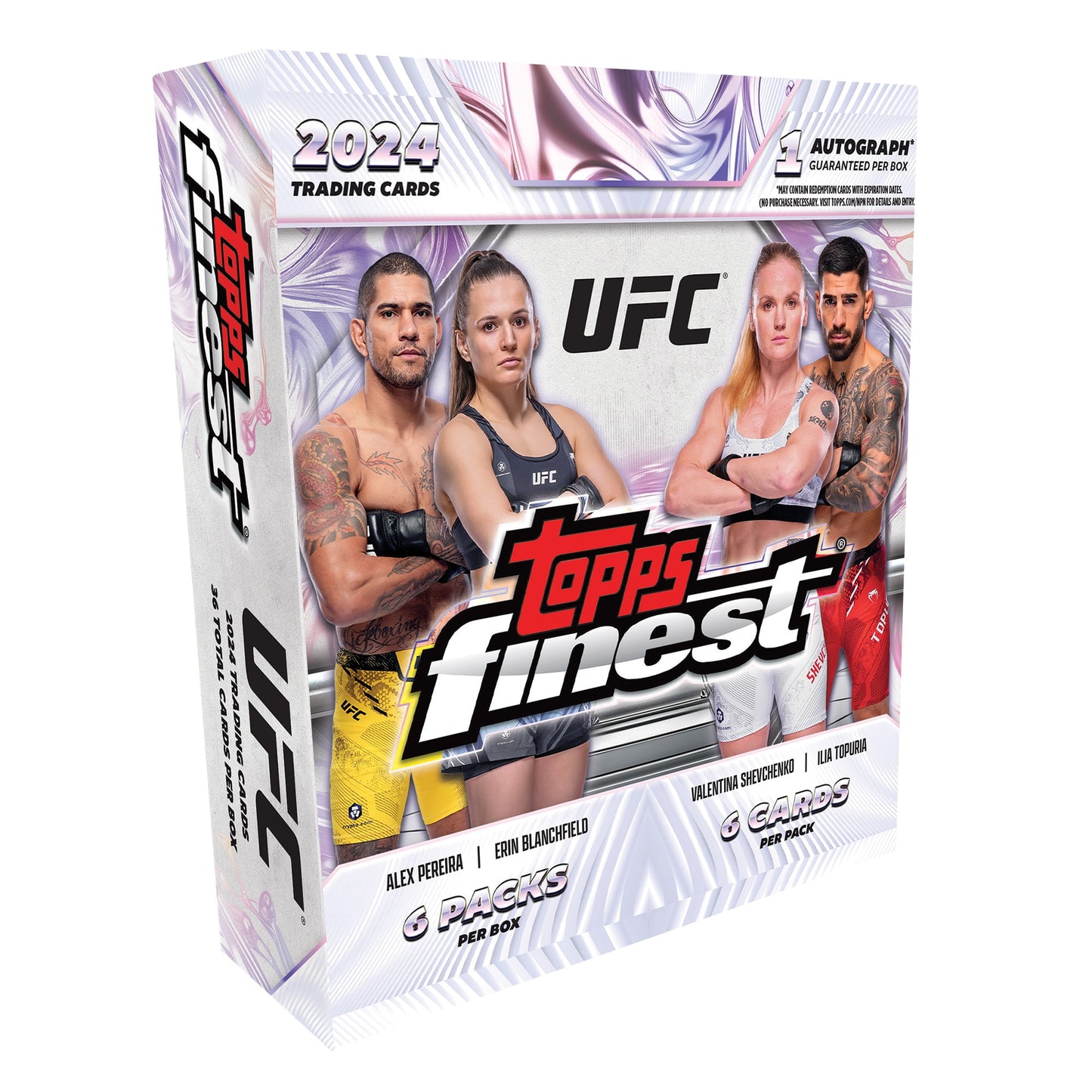 2024 Topps Finest UFC Factory Sealed Mega Box