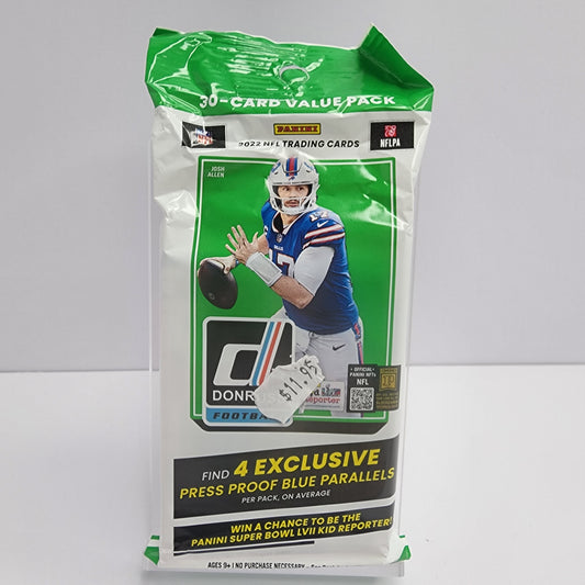 2022 Panini Donruss NFL - 30 Card Value Pack