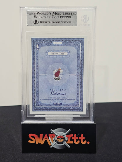 2012-13 select all-star collections LEBRON JAMES bgs 9