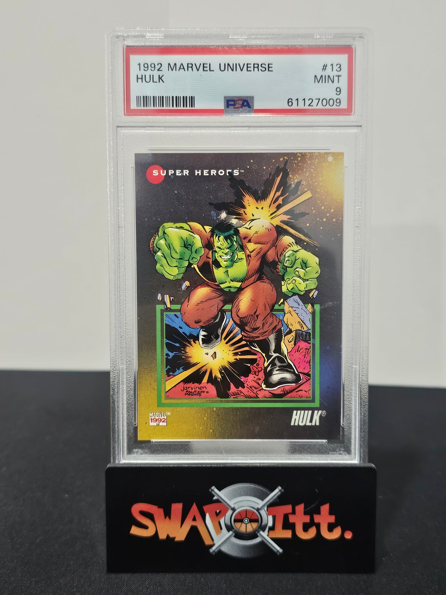 1992 Marvel Universe HULK Psa 9