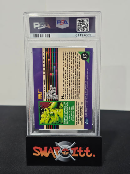 1992 Marvel Universe HULK Psa 9