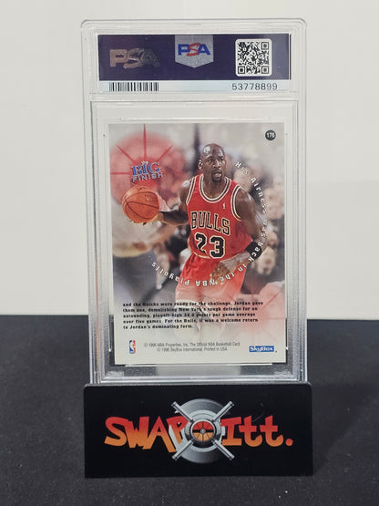 1996 Nba Hoops MICHAEL JORDAN Psa 9