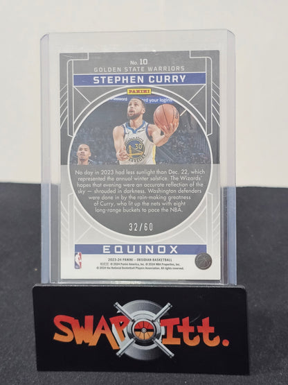 2023-24 Panini Obsidian Equinox STEPHEN CURRY 32/60