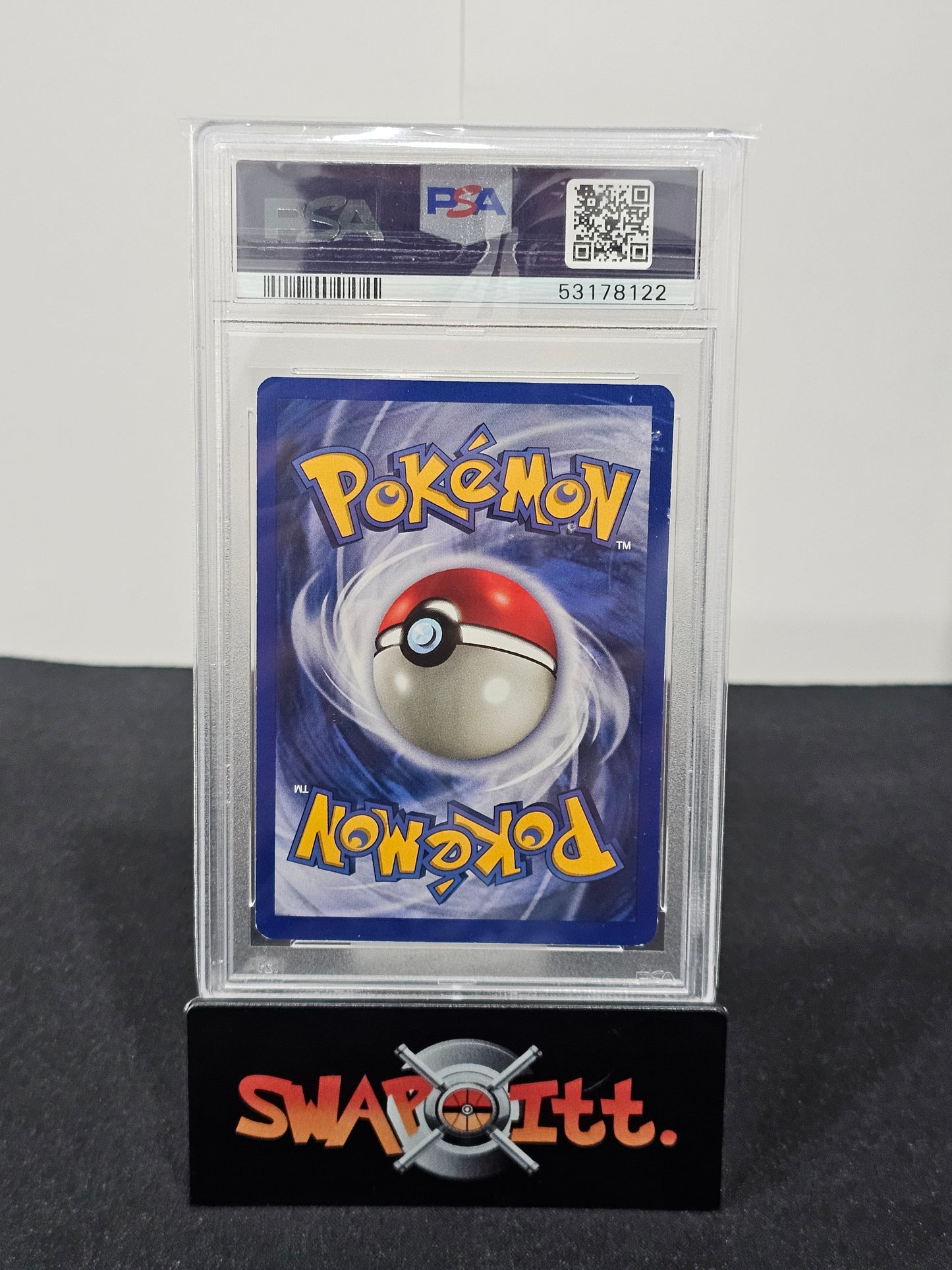 1999 pokemon fossil DITTO-HOLO psa 7