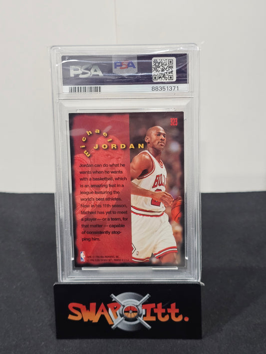 1995 fleer MICHAEL JORDAN psa 6