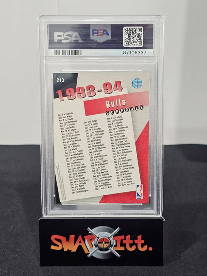 1993 upper deck CHICAGO BULLS psa 6