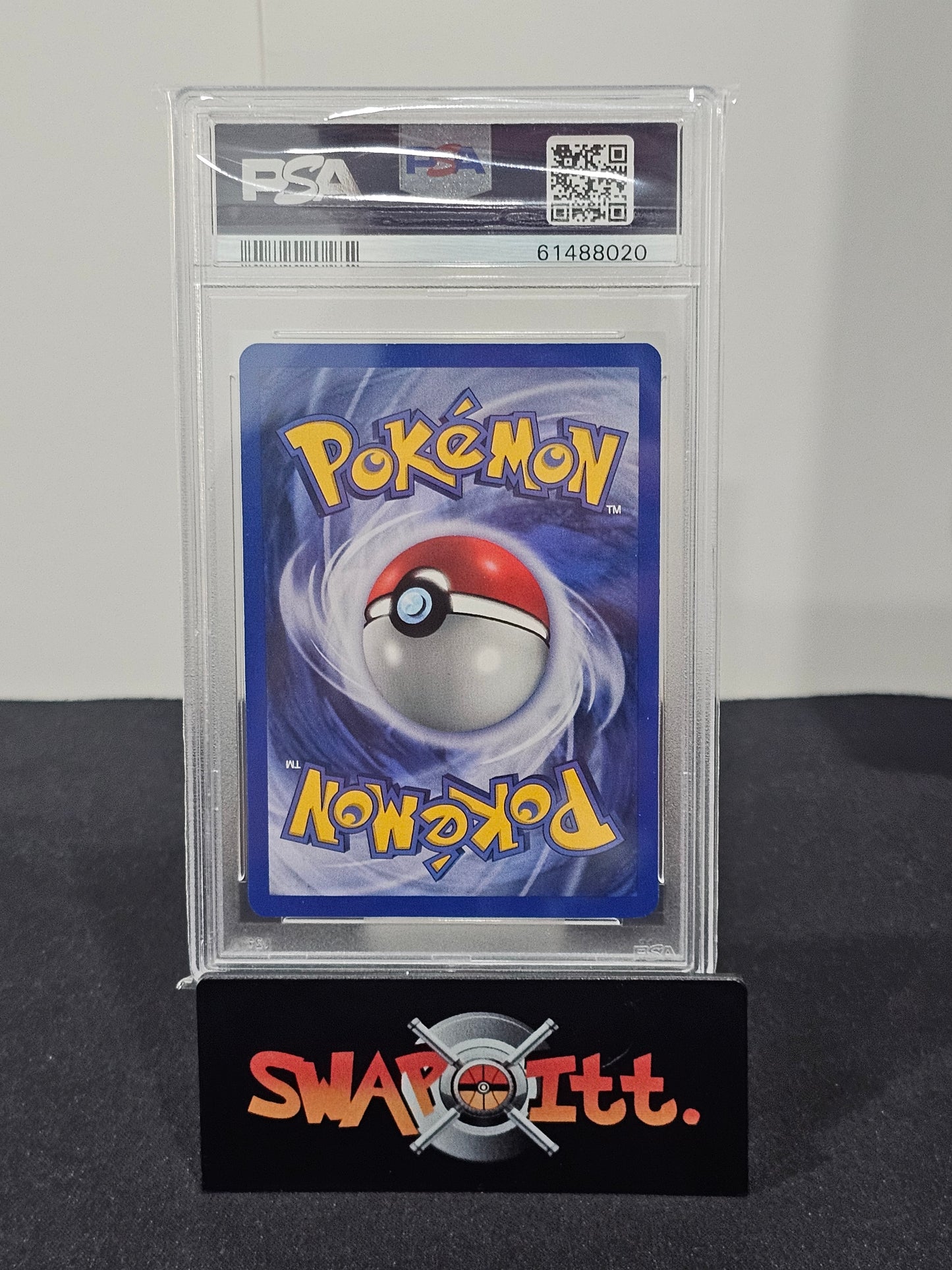 2000 pokemon gym heroes THE ROCKETS TRAP-HOLO psa 9