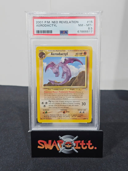 2001 p.m. neo revelation AERODACTYL psa 8.5