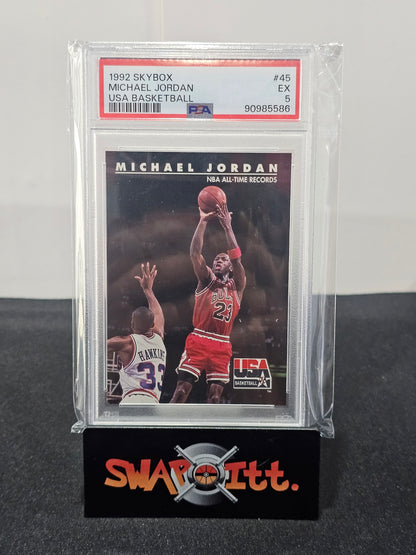 1992 skybox MICHAEL JORDAN psa 5