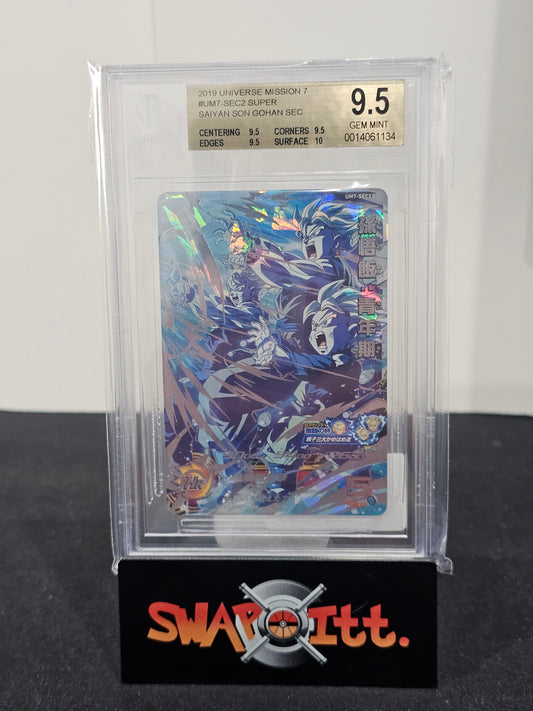 2019 universe mission 7 super sayan bgs 9.5