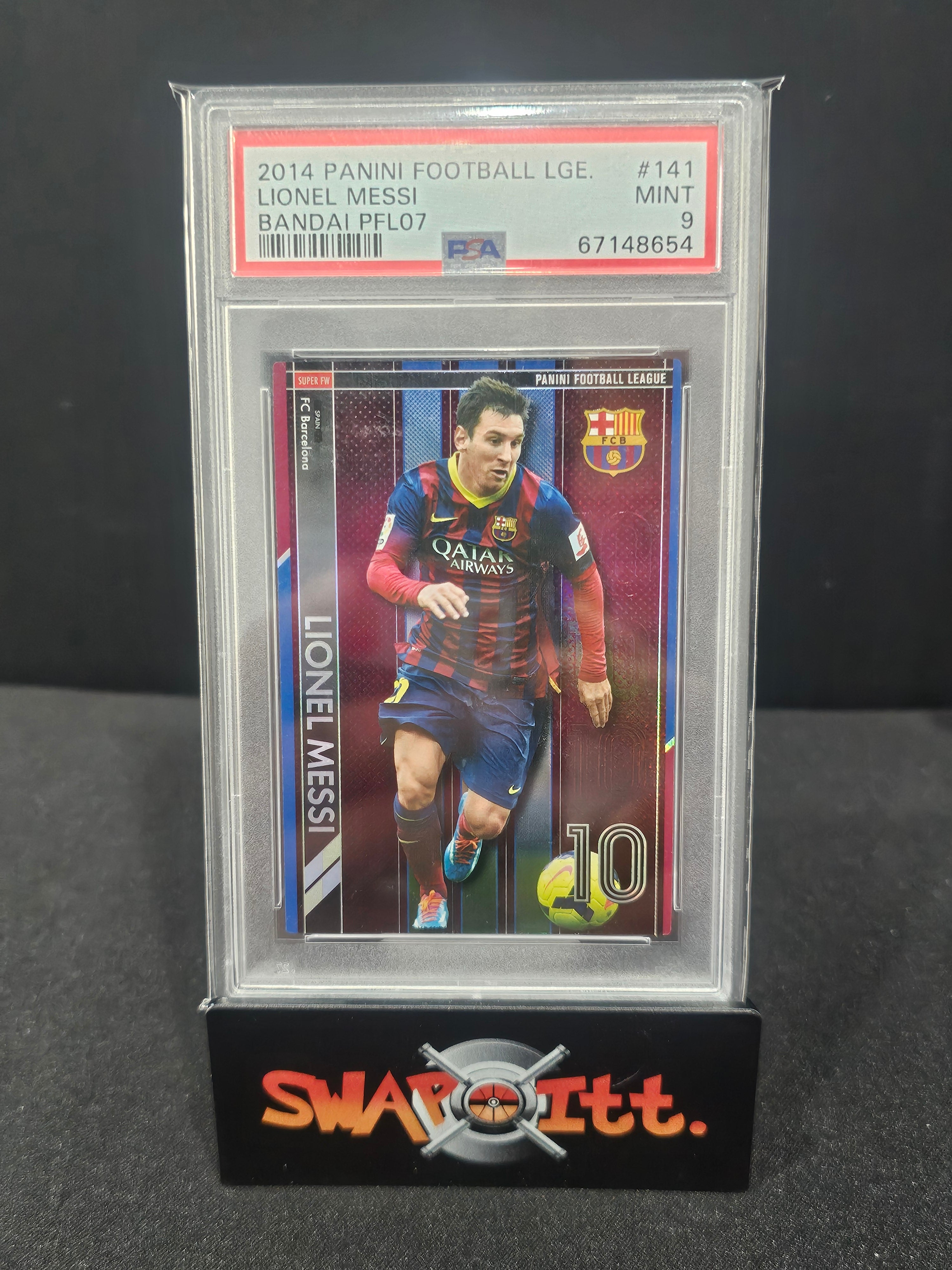 2014 Panini 2024 WCCF Opening Edition Lionel Messi PSA 9 Mint