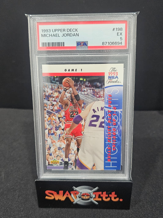 1993 upper deck MICHAEL JORDAN psa 5