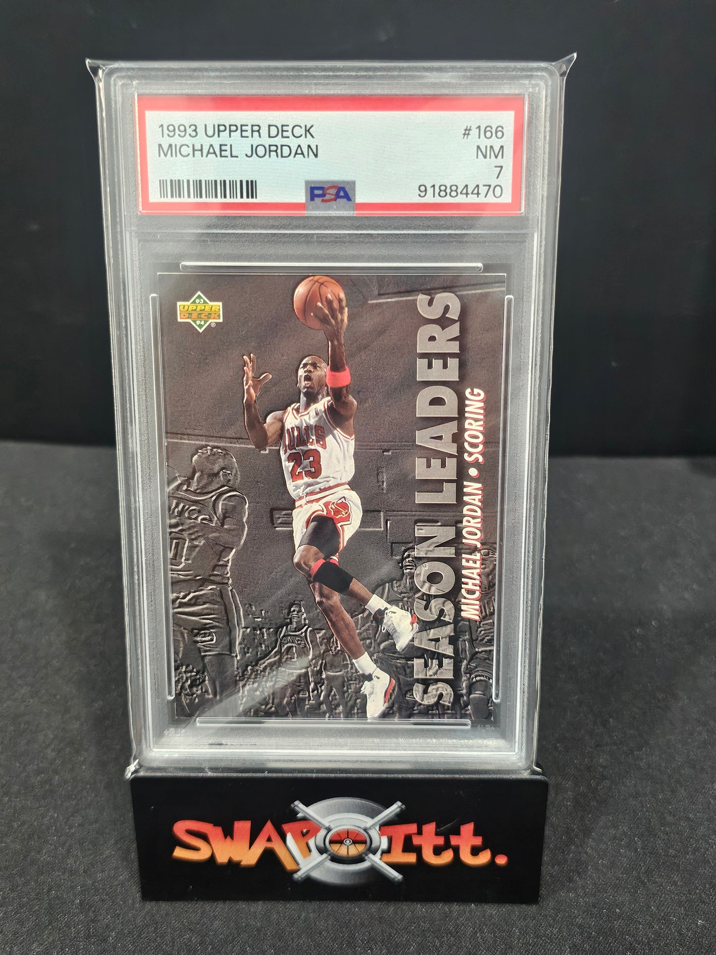 1993 upper deck MICHAEL JORDAN psa 7