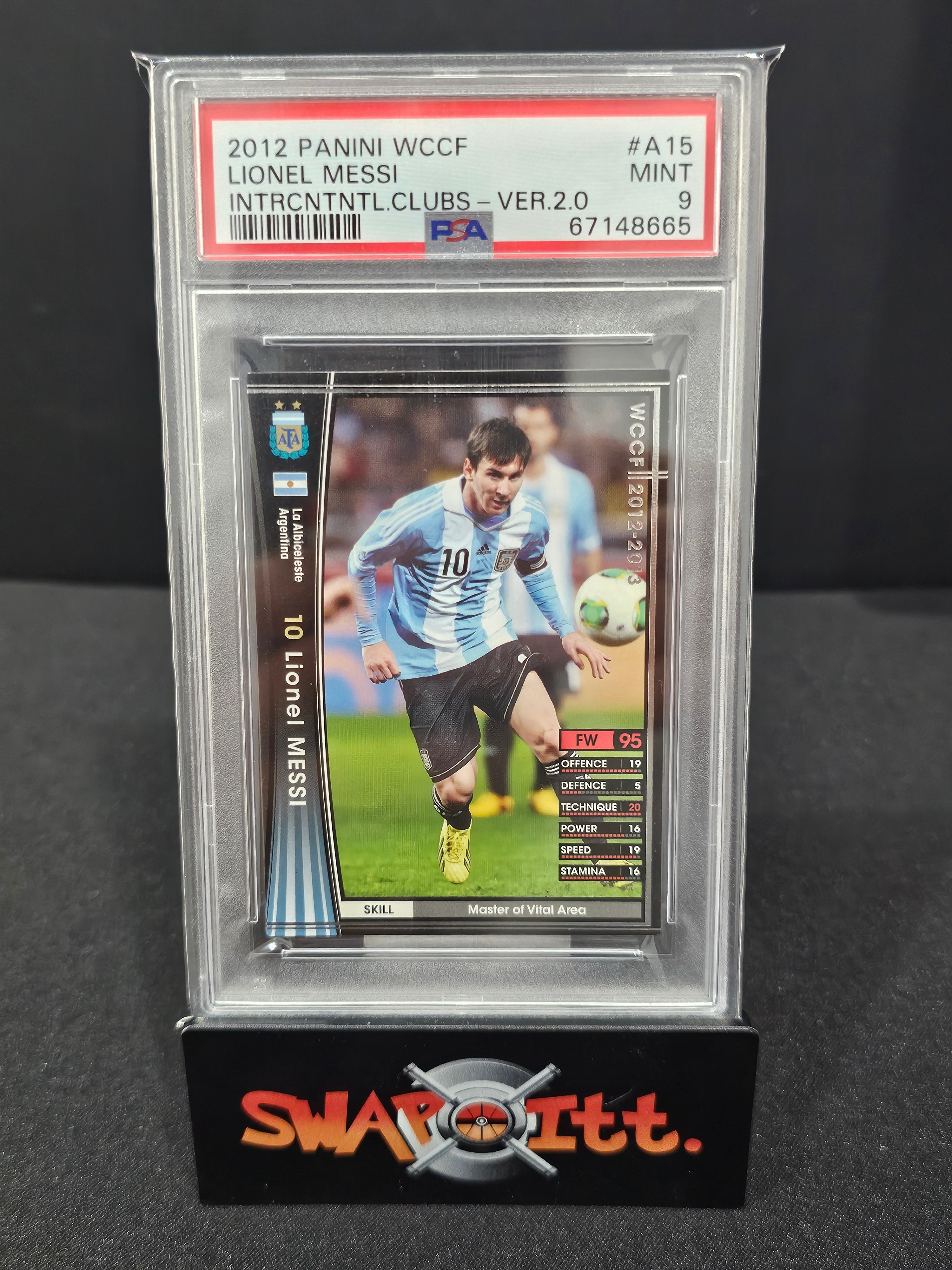 2014 Panini WCCF Opening Edition Lionel outlet Messi PSA 9 Mint