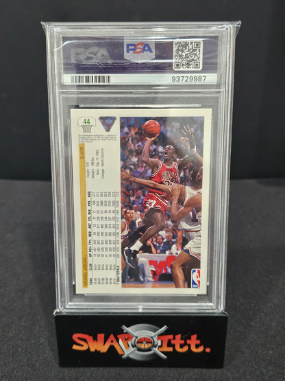 1991 upper deck MICHAEL JORDAN psa 8