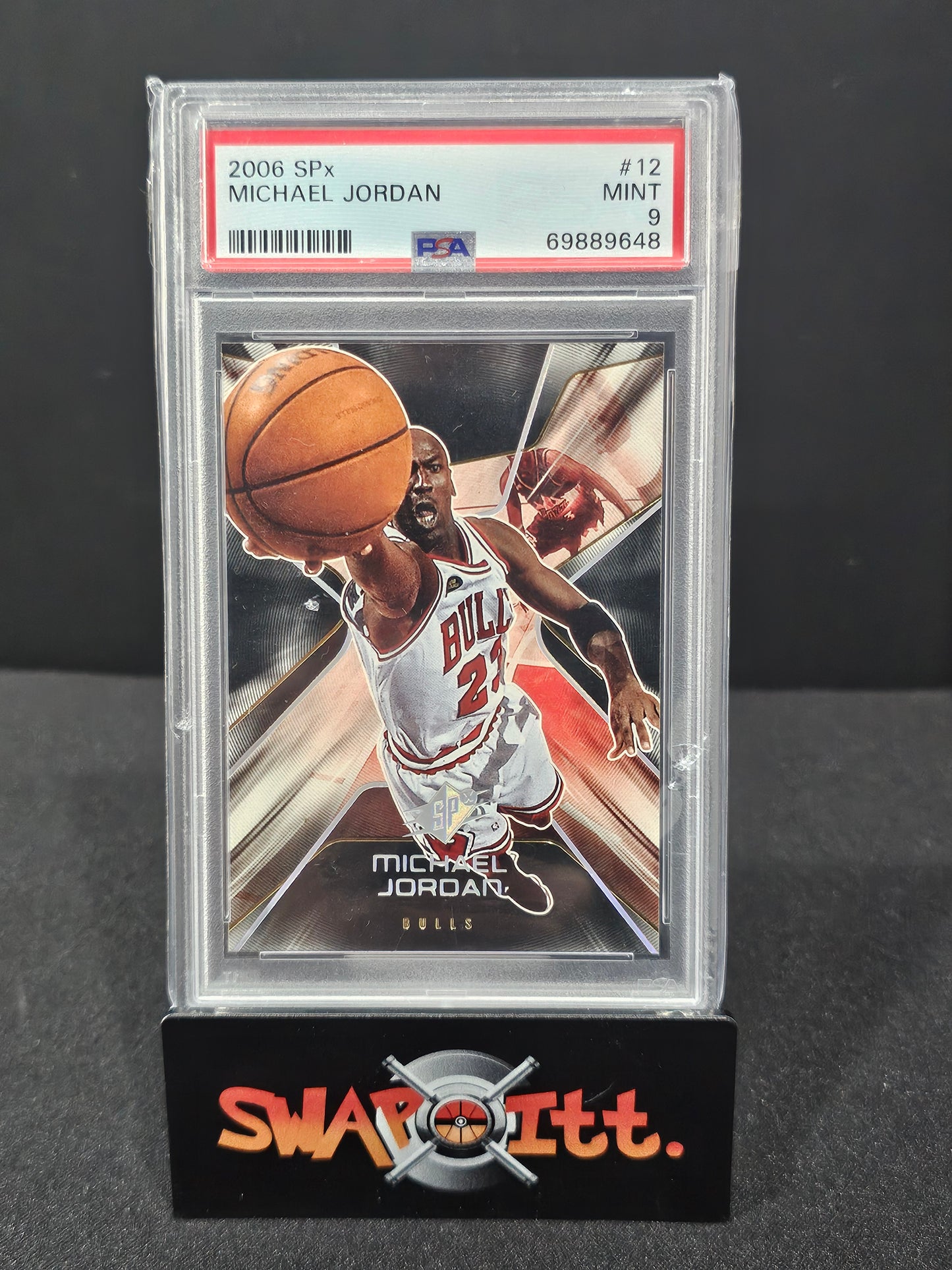 2006 upper deck spx MICHAEL JORDAN psa 9