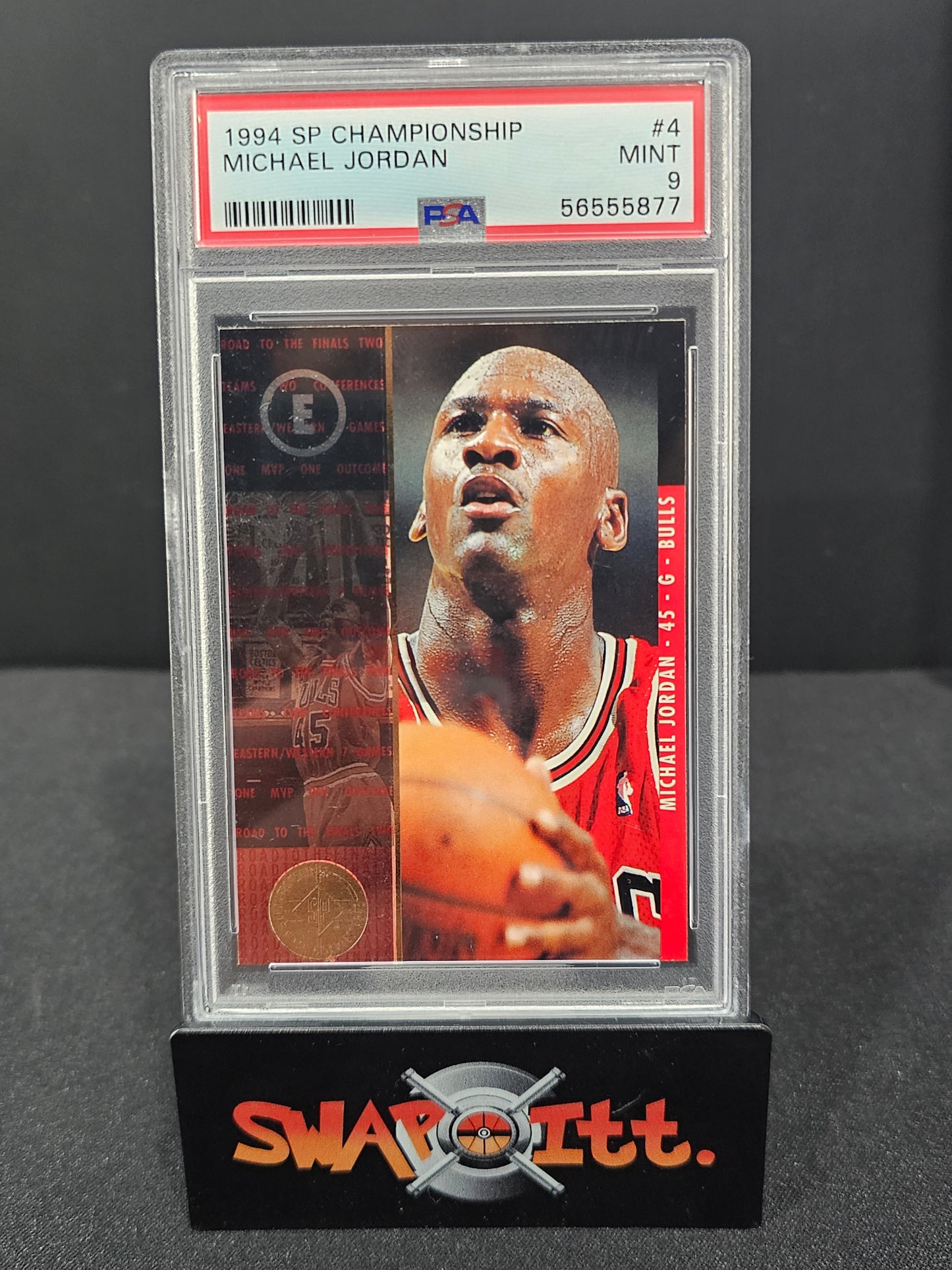 1994 upper deck sp championship MICHAEL JORDAN psa 9