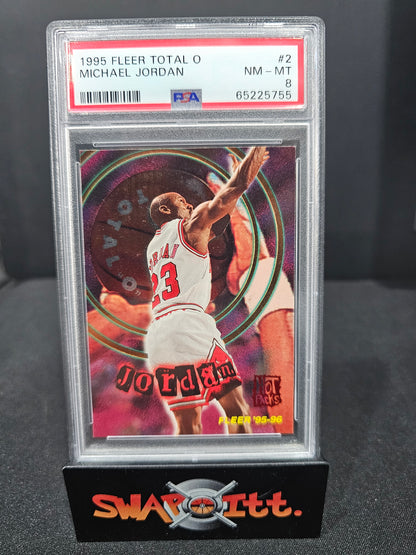 1995 fleer total o MICHAEL JORDAN