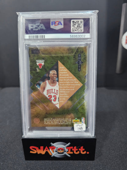 1995 sp championship shots MICHAEL JORDAN psa 8