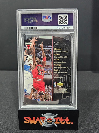 1997 spx MICHAEL JORDAN psa 8