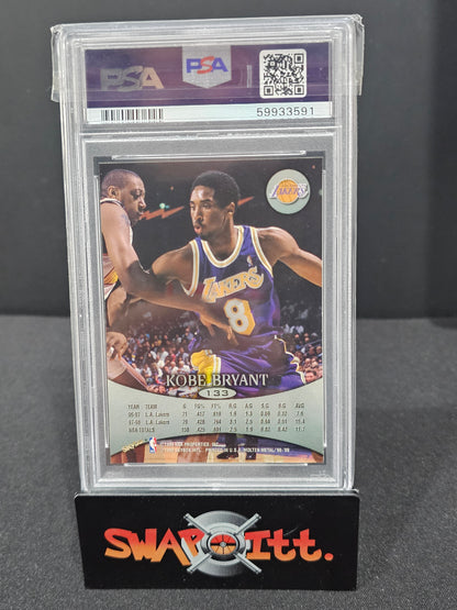 1998 skybox molten metal KOBE BRYANT psa 9