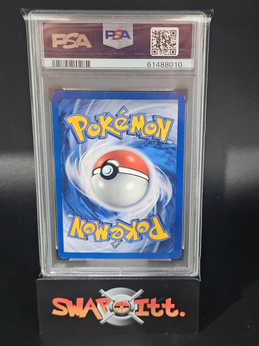 2000 pokemon gym heroes MISTYS SEADRA-HOLO psa 7