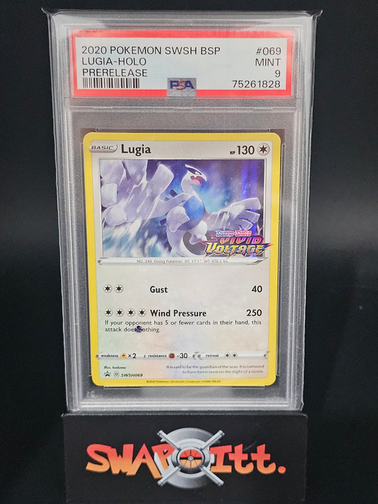 2020 pokemon swsh bsp LUGIA-HOLO psa 9