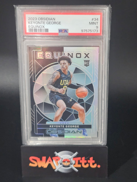 2023 obsidian KEYONTE GEORGE equinox 92/99 psa 9