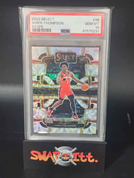 2023 select AMEN THOMPSON scope psa 10