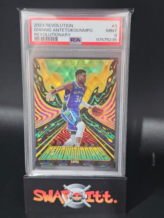 2023 revolution GIANNIS ANTETOKOUNMPO revolutionary psa 9