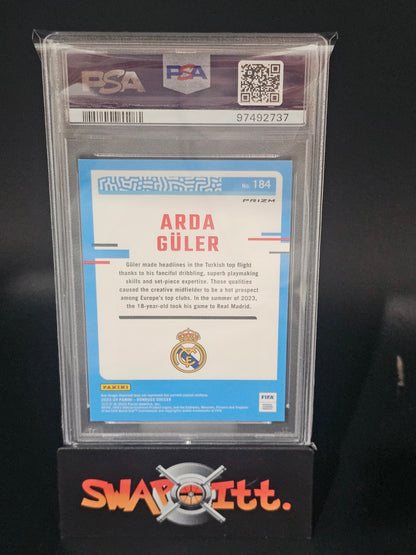 2023-24 donruss fifa ARDA GULER optic-argyle psa 10