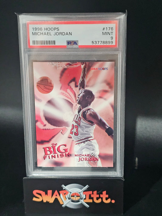 1996 hoops MICHAEL JORDAN psa 9