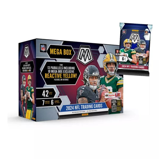 2024 Panini NFL MOSAIC Football Trading Card Mega Box