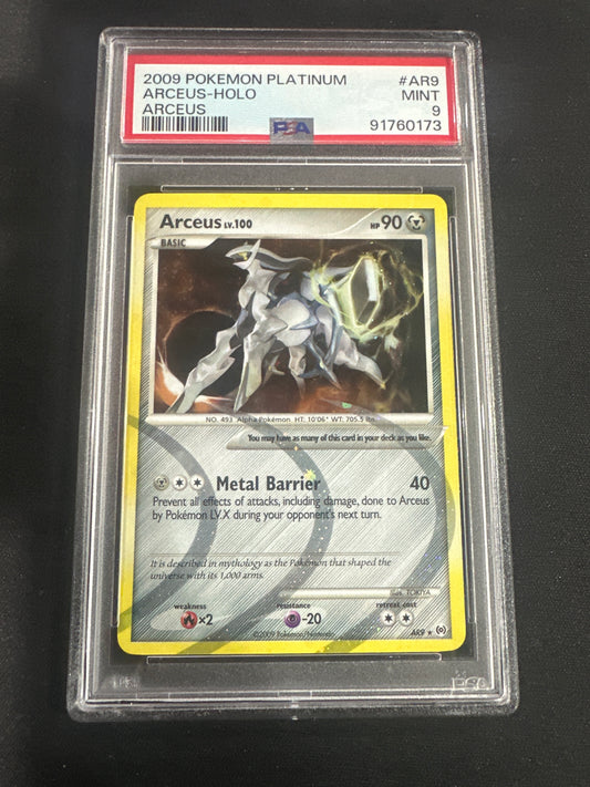 2009 Pokemon Platinum - Arceus Holo PSA 9 #AR9