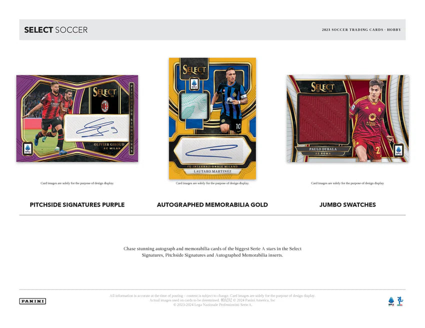 2023-24 Panini SELECT SERIE A SOCCER Hobby Box