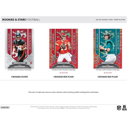 2023 Panini ROOKIES & STARS Football Hobby Blaster Box