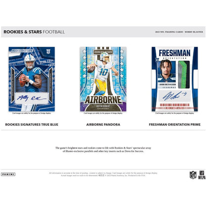 2023 Panini ROOKIES & STARS Football Hobby Blaster Box