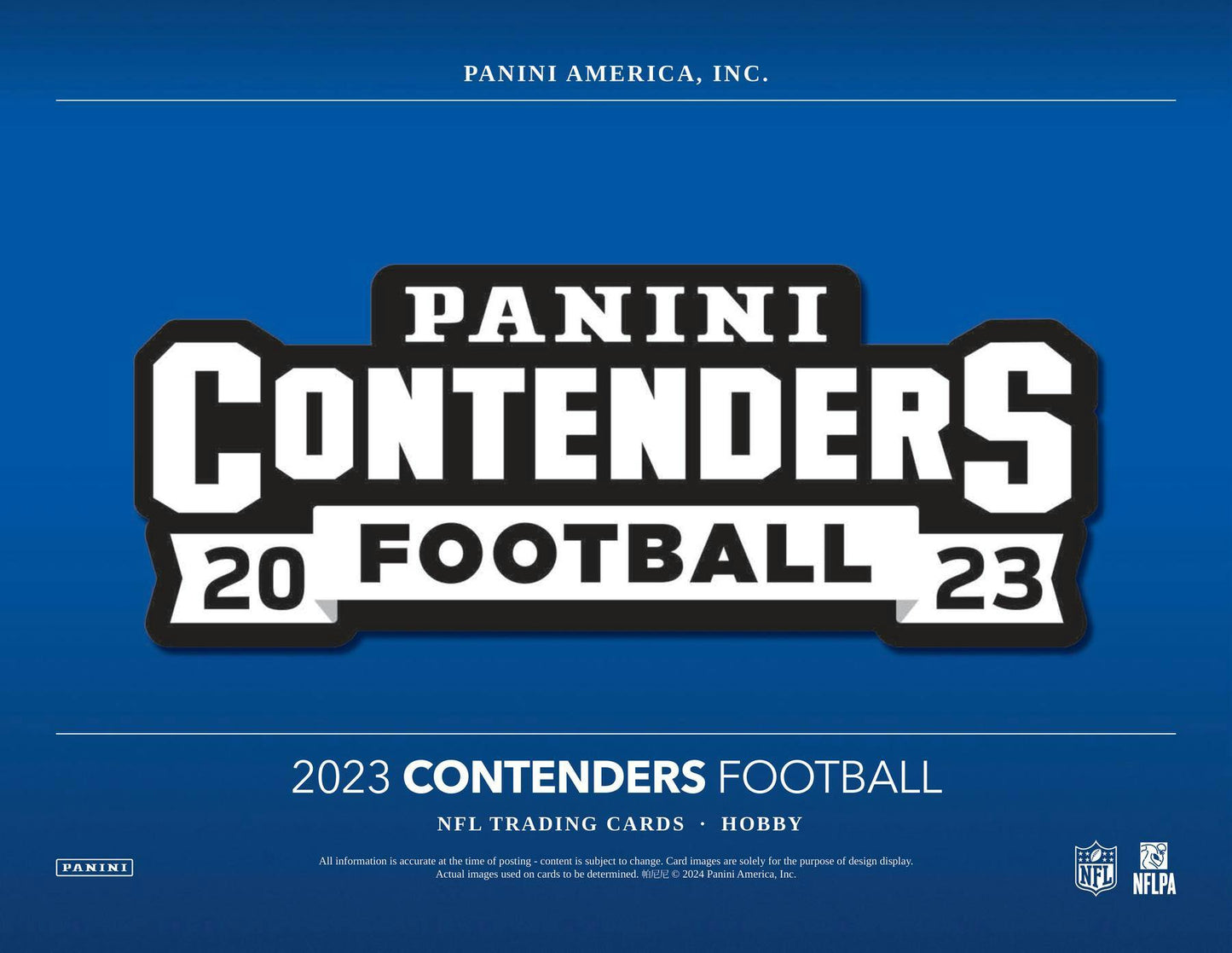 2023 Panini CONTENDERS Football Hobby Box