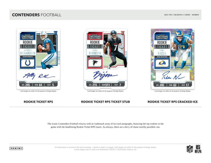 2023 Panini CONTENDERS Football Hobby Box