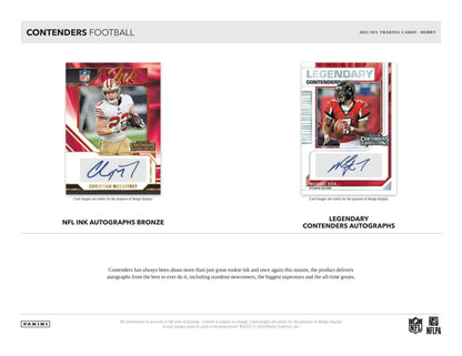 2023 Panini CONTENDERS Football Hobby Box