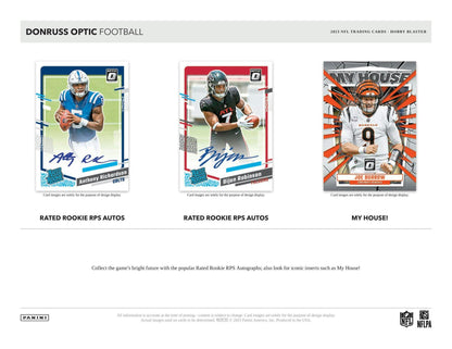 2023 Panini Donruss OPTIC Football 6-Pack Hobby Blaster Box