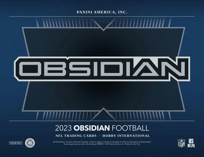 2023 Panini OBSIDIAN Football International Hobby Box